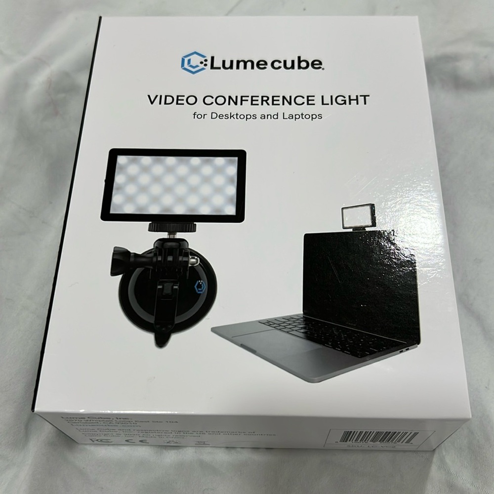 Lume cube video laptop light